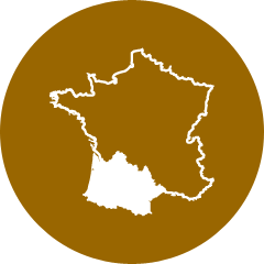 Les territoires d'Agribio Union, producteur de soja bio