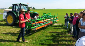 L'appui technique d'Agribio Union, producteur de tournesol bio