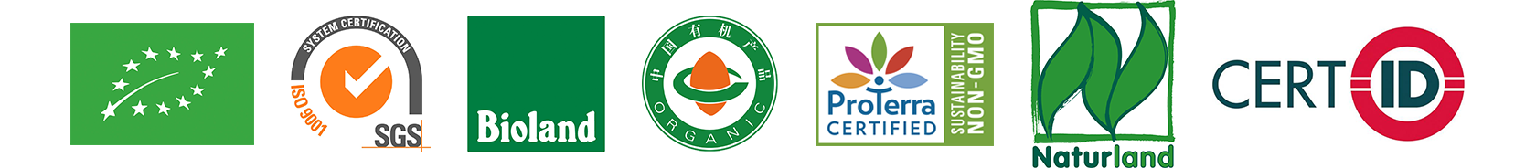 Labels of Agribio Union, organic sunflower producer