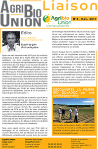 Agribio Union – Liaison N°6 – Novembre 2017